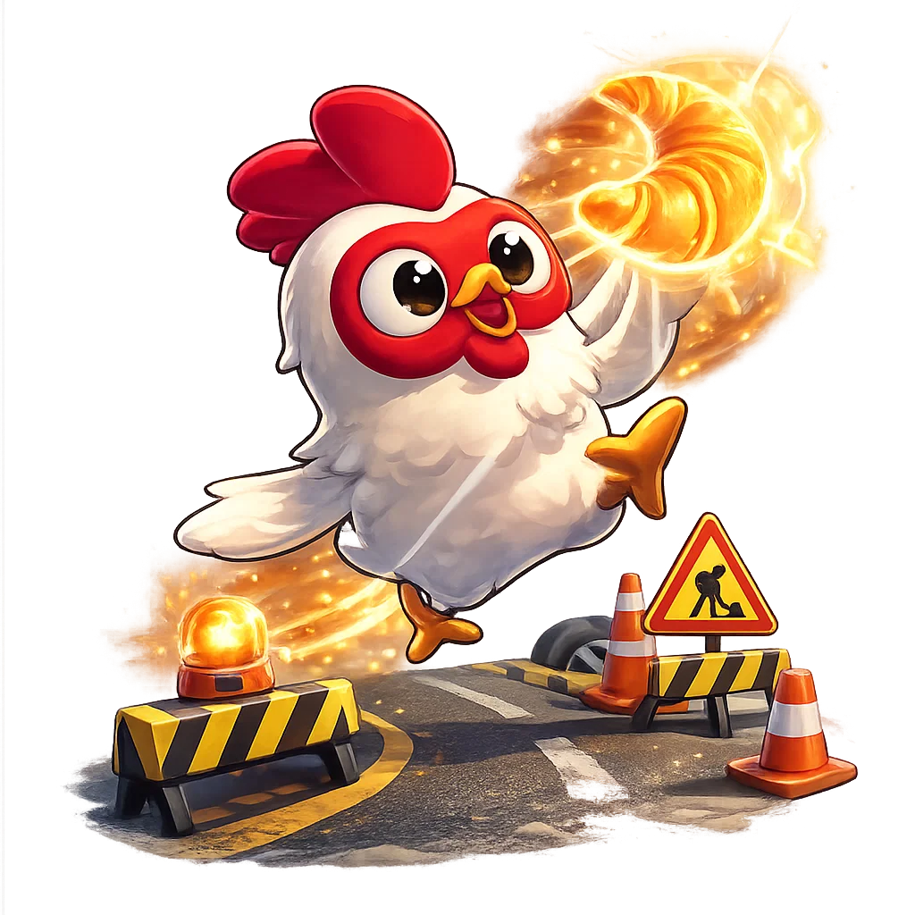 Chicken Crossy Logo
