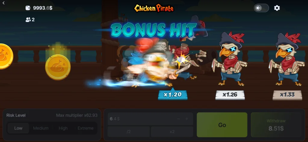 Chicken Pirate Gra