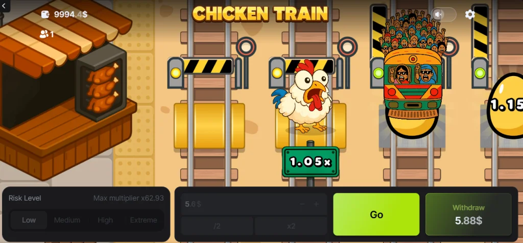 Chicken Train Gra