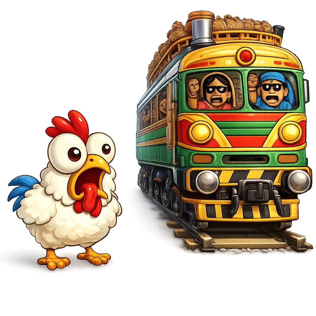 Chicken Train Logo