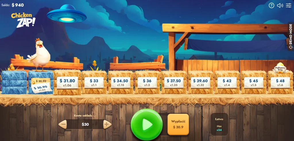 Chicken Zap Demo Gra