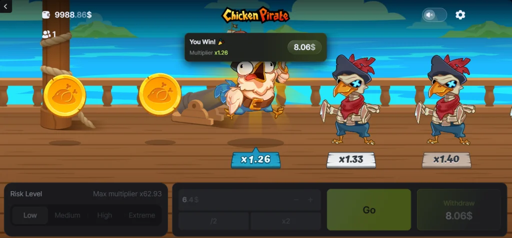 Demo Chicken Pirate