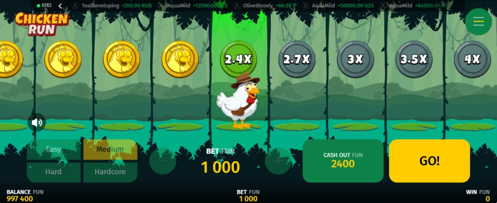 Demo Chicken Run