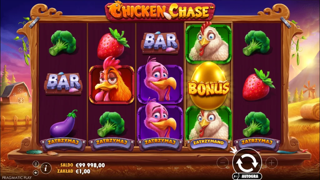 Demo Gra Chicken Chase