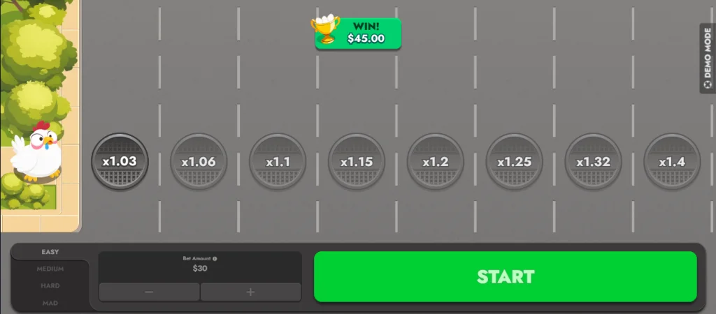 Demo Gra Chicken Route