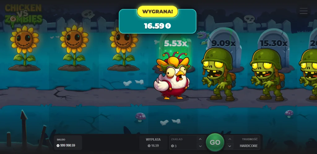 Demo Gra Chicken vs Zombies