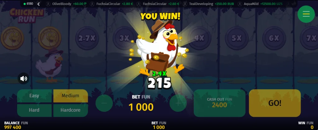 Gra Chicken Run