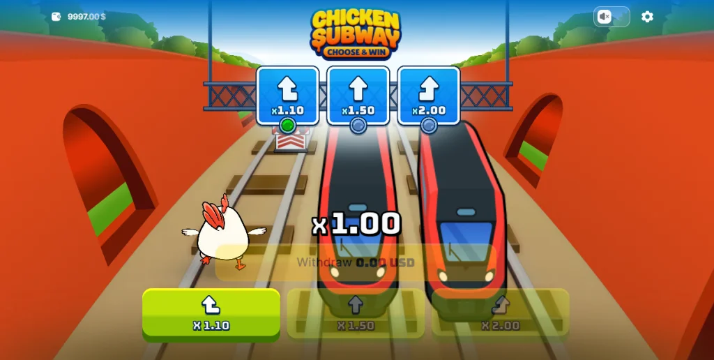 Gra Chicken Subway