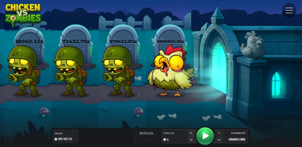 Gra Chicken vs Zombies