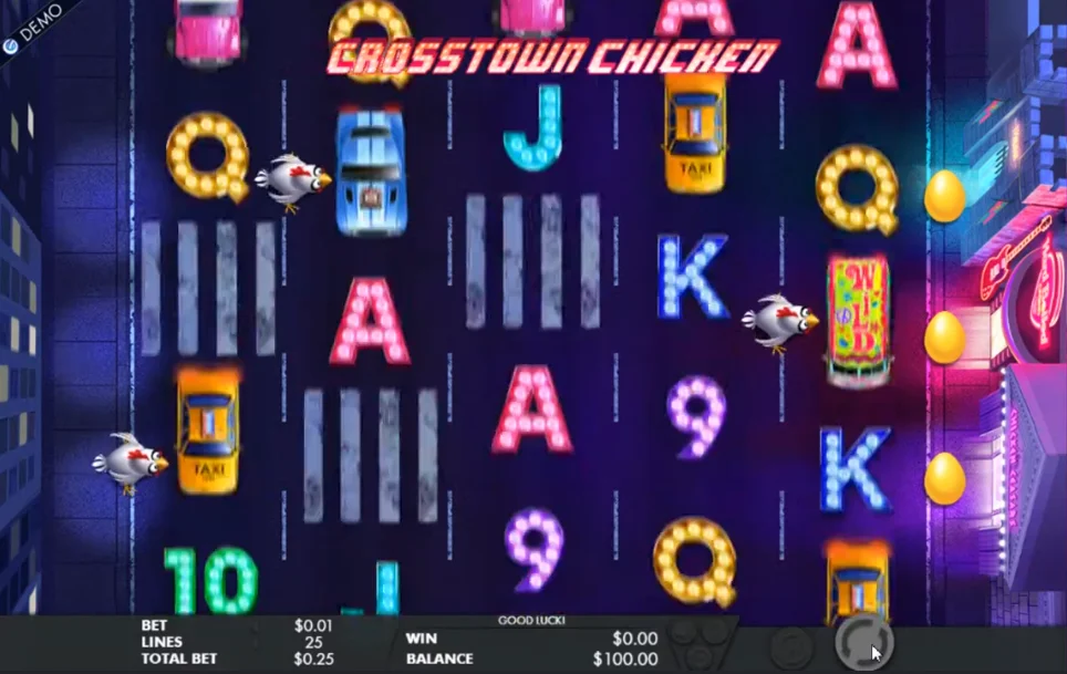 Gra Crosstown Chicken