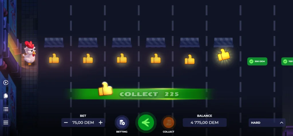 Uncrossable Rush Gra
